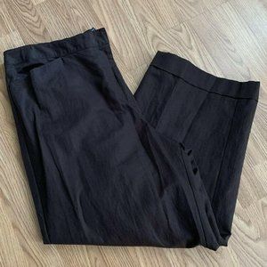 Eileen Fisher Pants 20 Brown Linen Lagenlook AD39